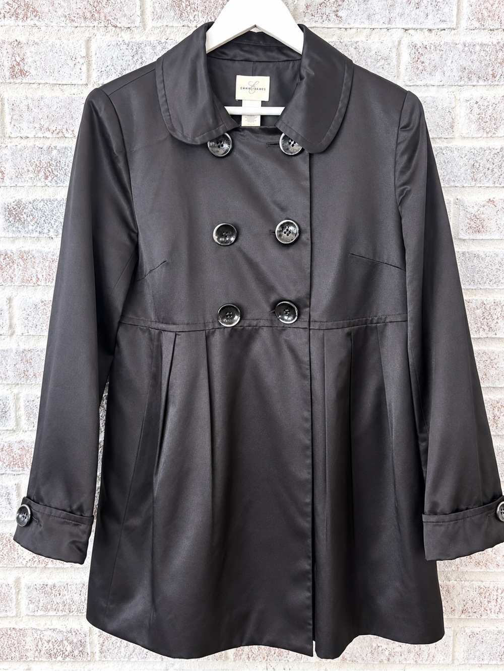 Emma James Double-Breasted Women’s Trench Coat